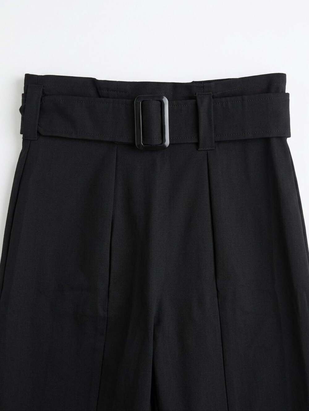 Heartbreaker Fashion Black Belted High Waisted Pencil Skirt Small - Picture 2 of 6